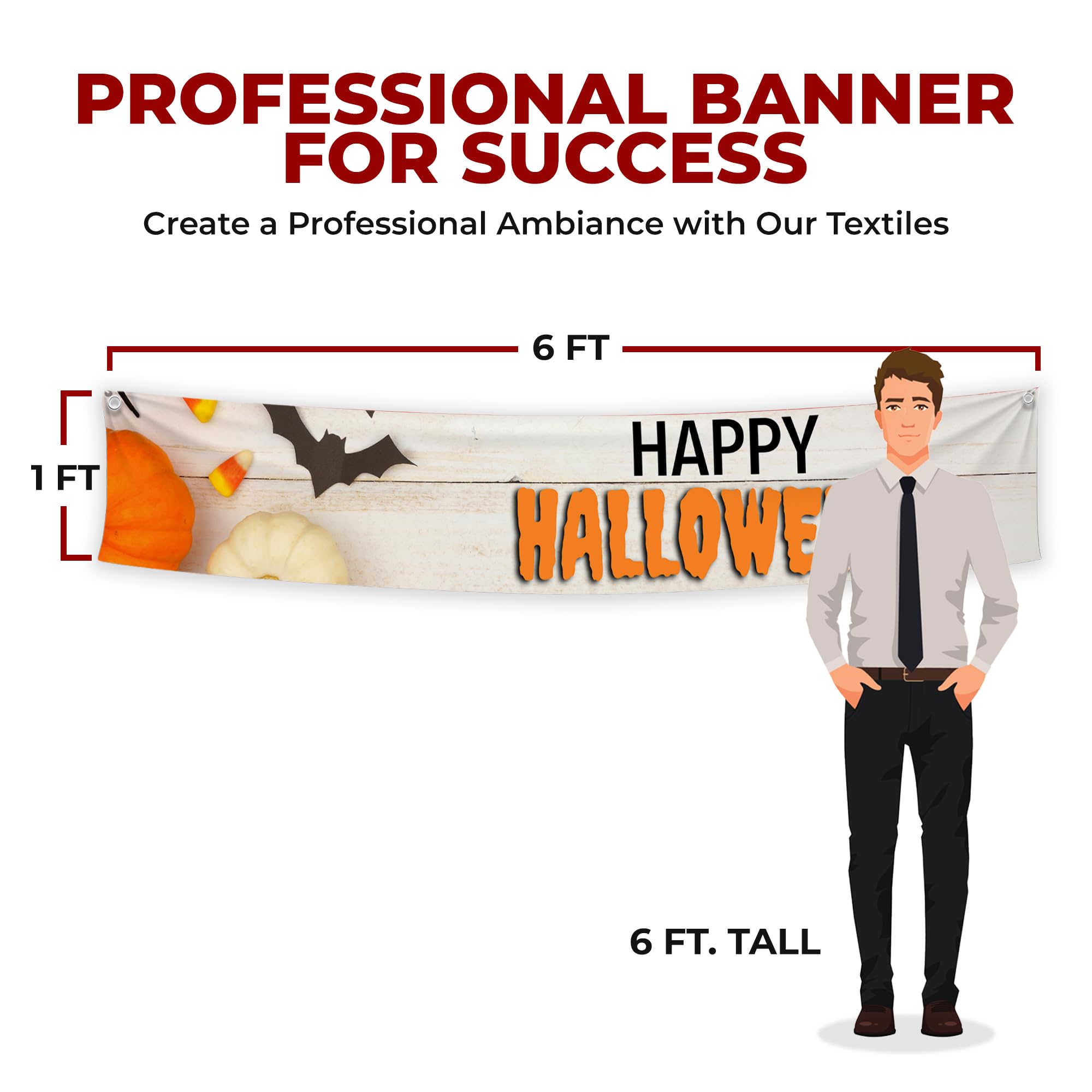 Happy Halloween Large Banner