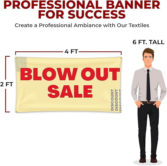 Blow Out Sale Large Banner