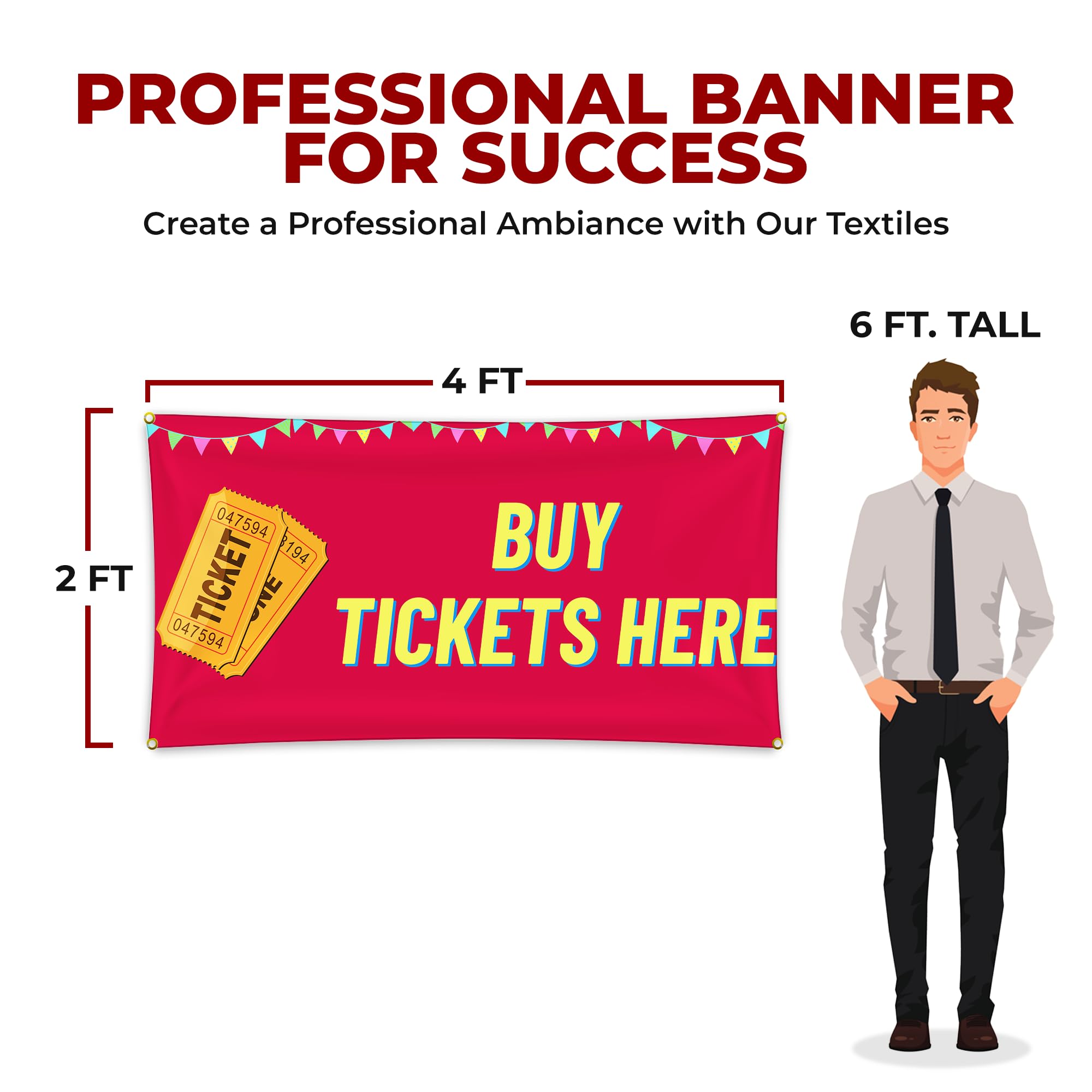 Buy Tickets Here Large Banner