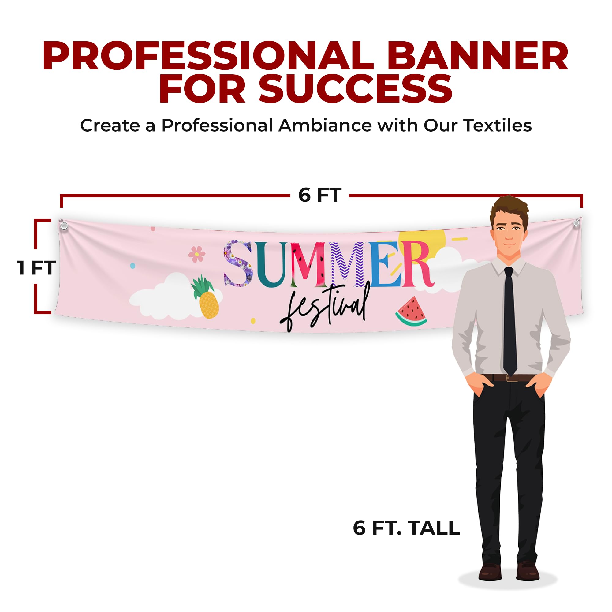 Summer Festival Large Banner