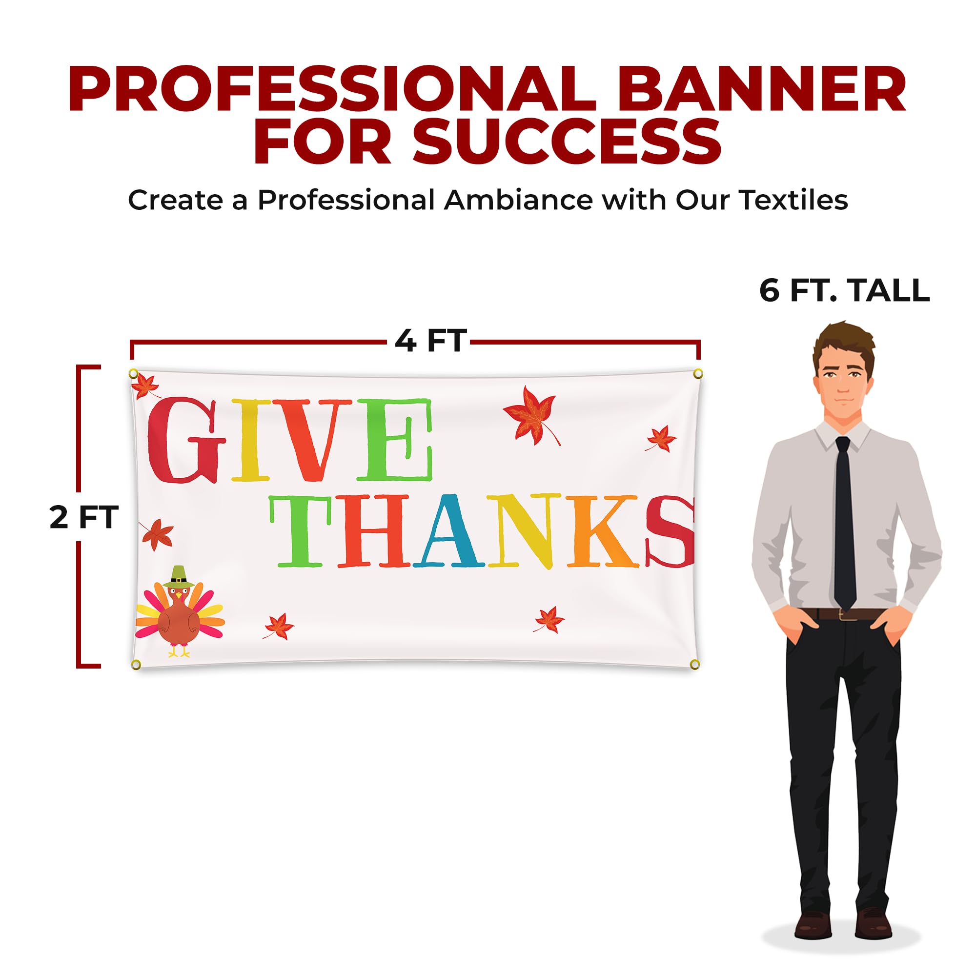 Thanks Giving Large Banner