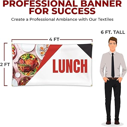 Lunch Large Banner