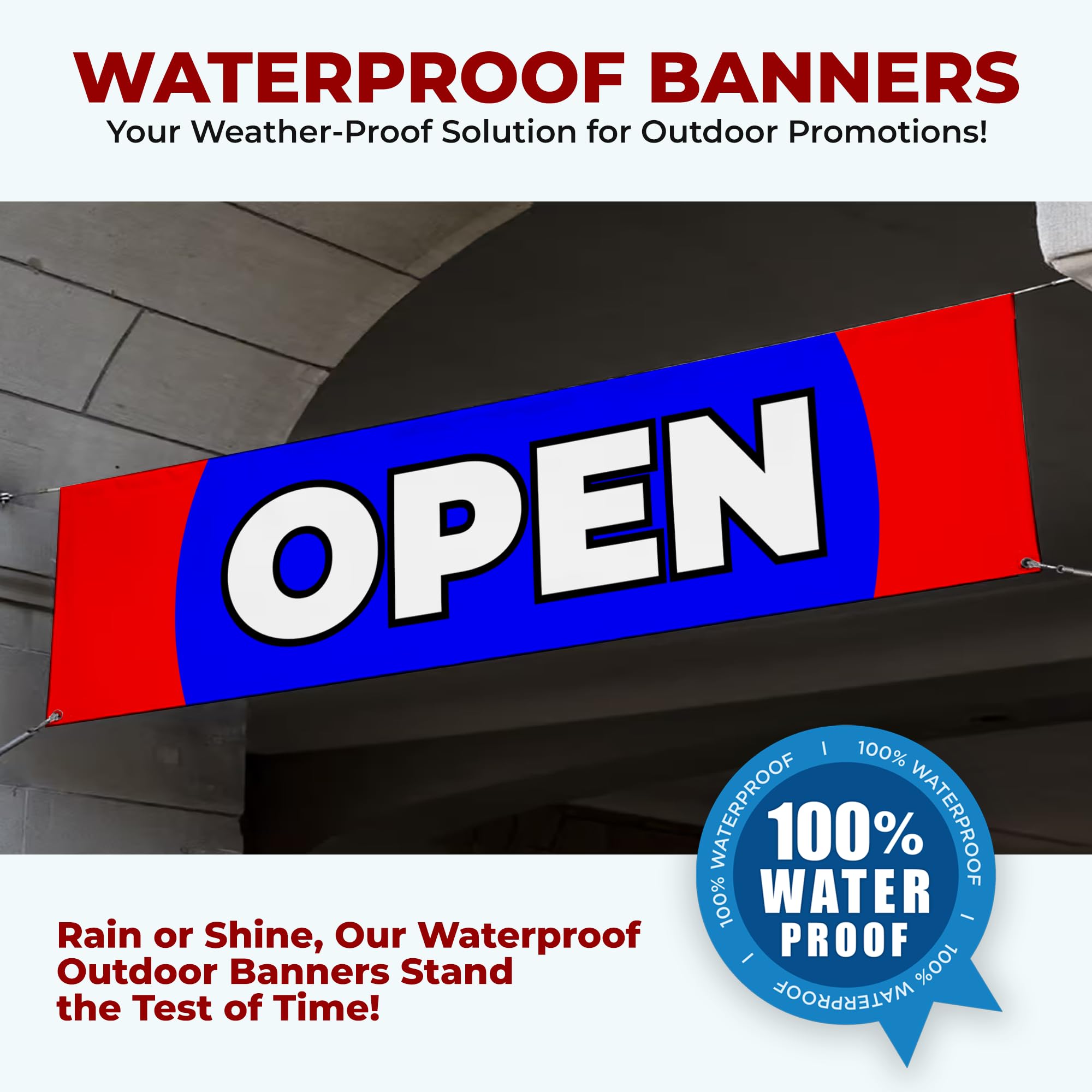 Open Large Banner