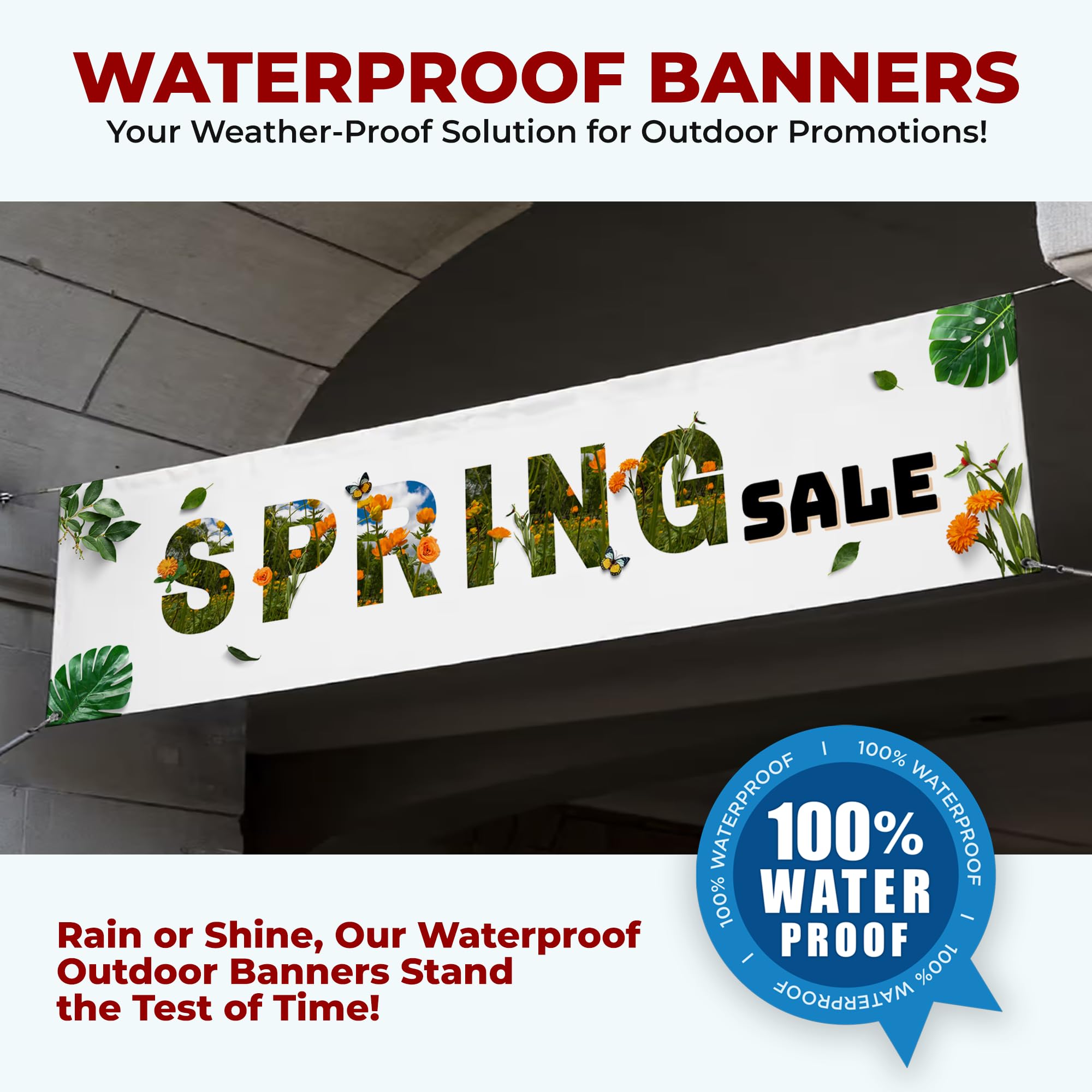 Spring Sale Large Banner