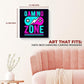 Gaming Zone Wall Canvas Set of 1 Set of 1 - 14x14
