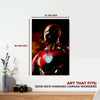 Iron Man Wall Canvas Set of 1 - 12x16