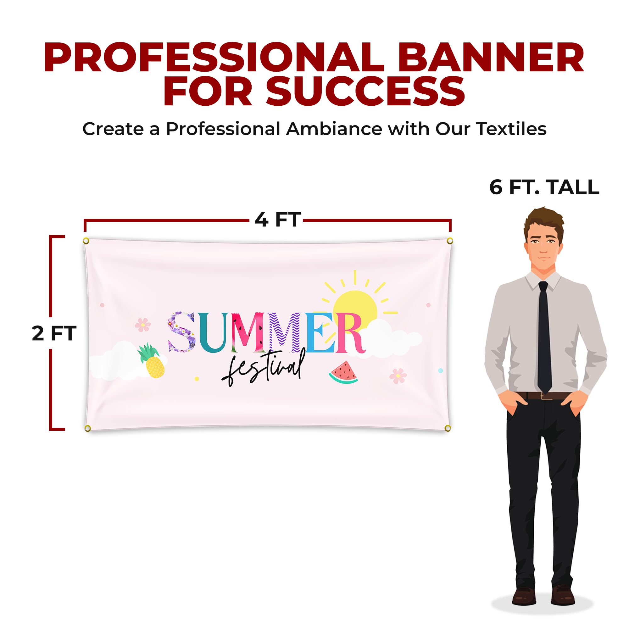 Summer Festival Large Banner