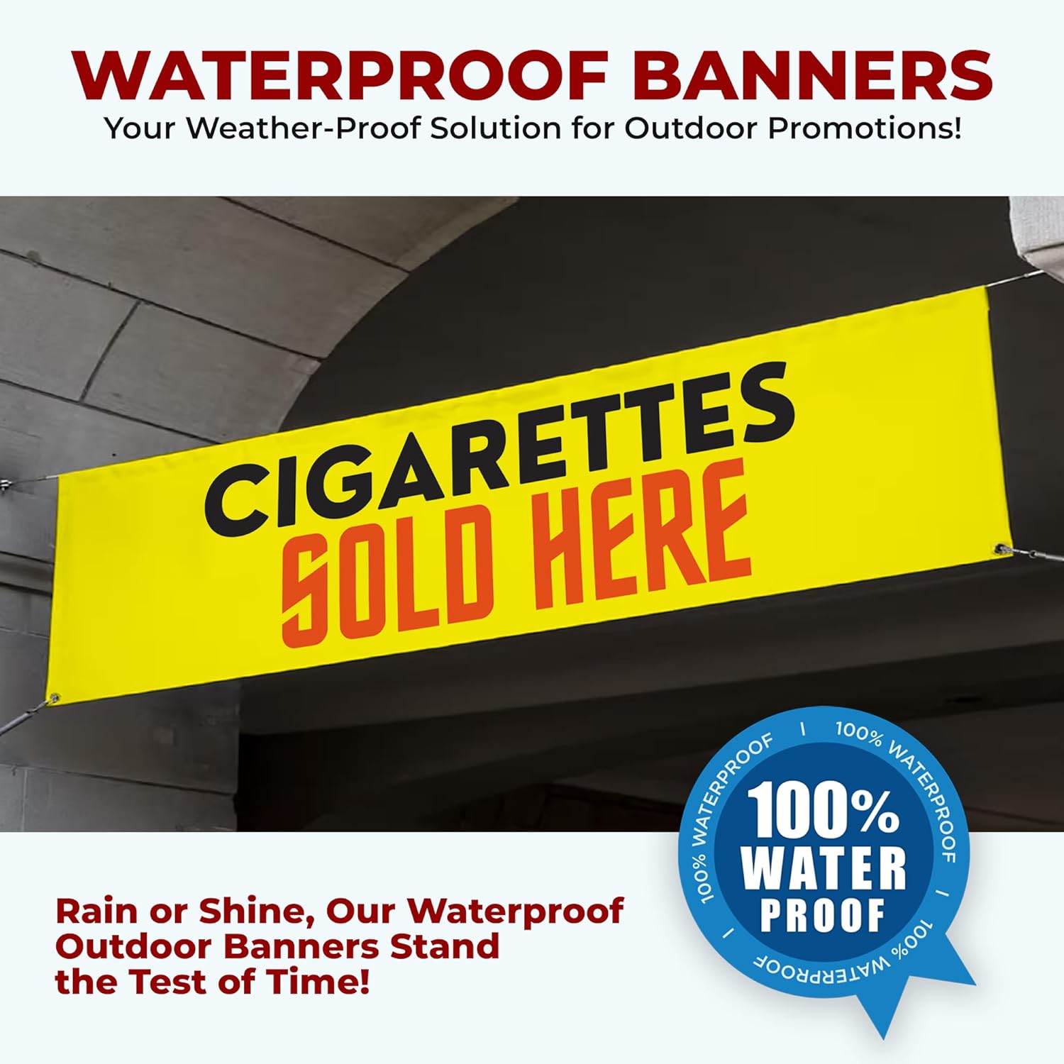 Cigarettes Large Banner