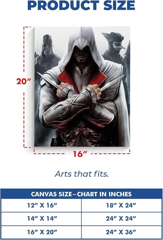 Assassin's Creed Wall Canvas 1 Piece