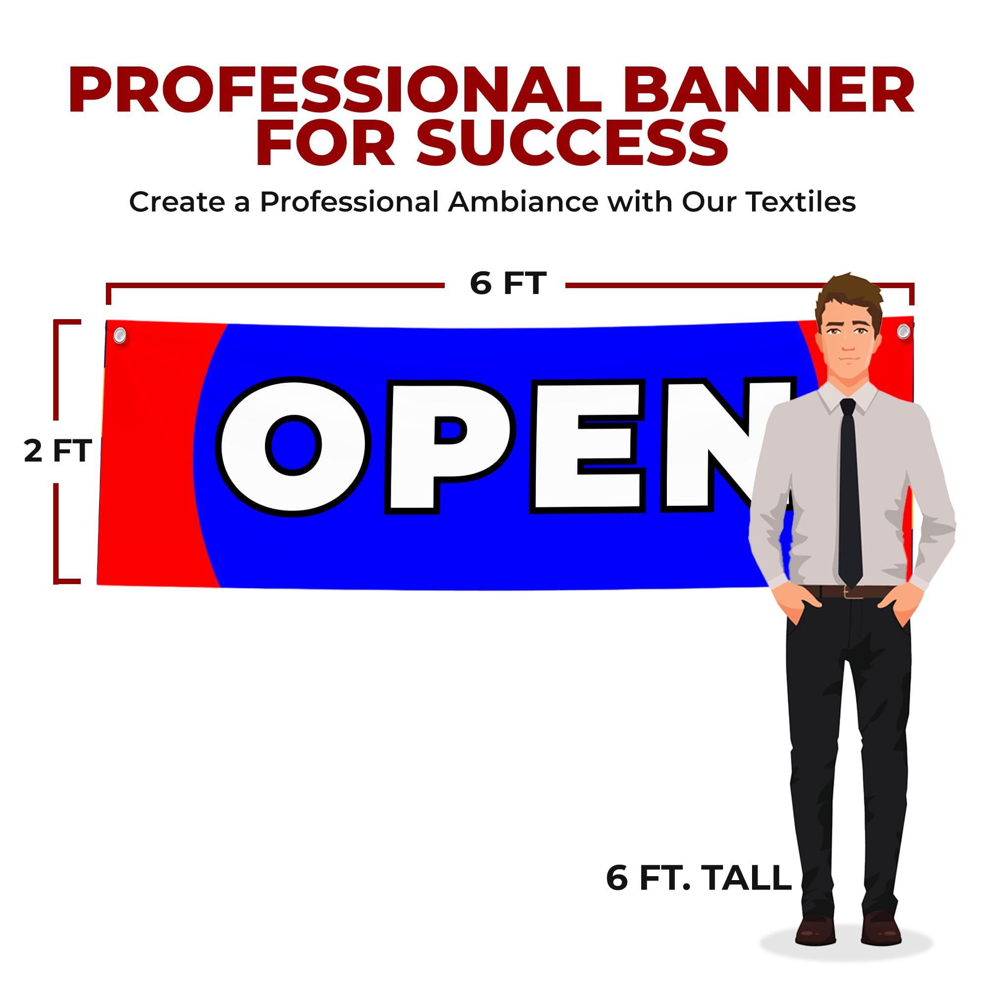 Open Large Banner