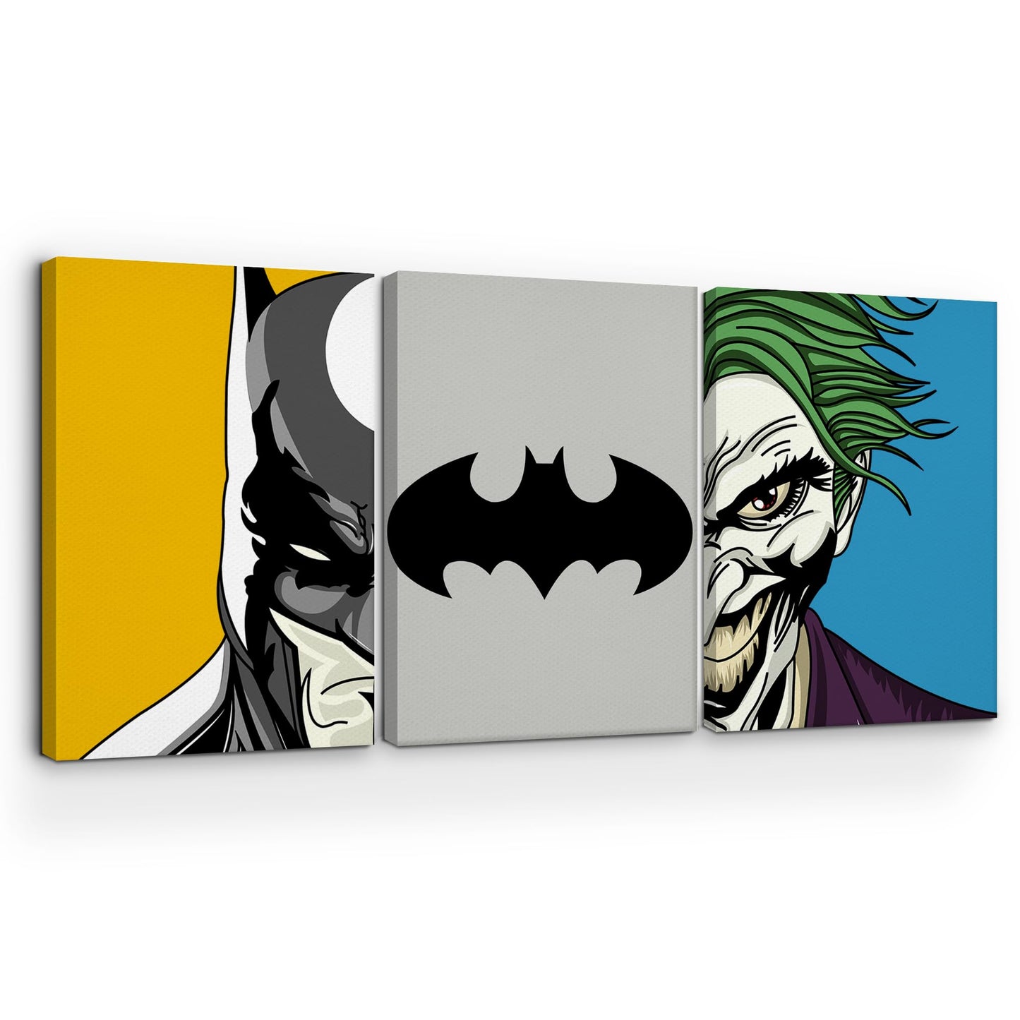 Batman 1 Wall Canvas Set of 3 - 16x24
