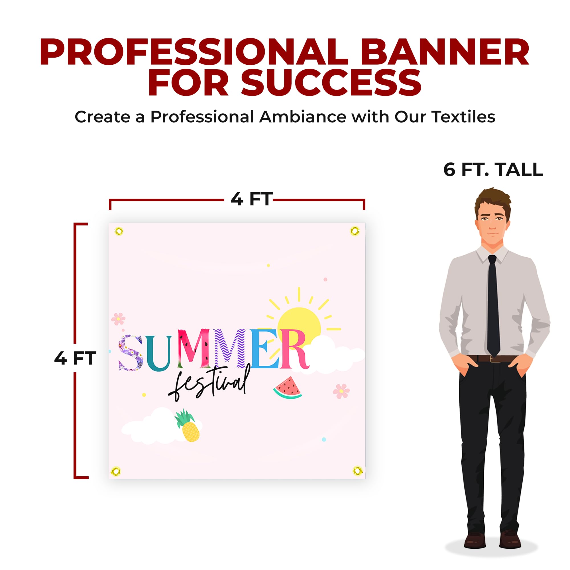 Summer Festival Large Banner