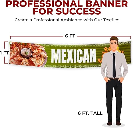 Mexican Food Large Banner