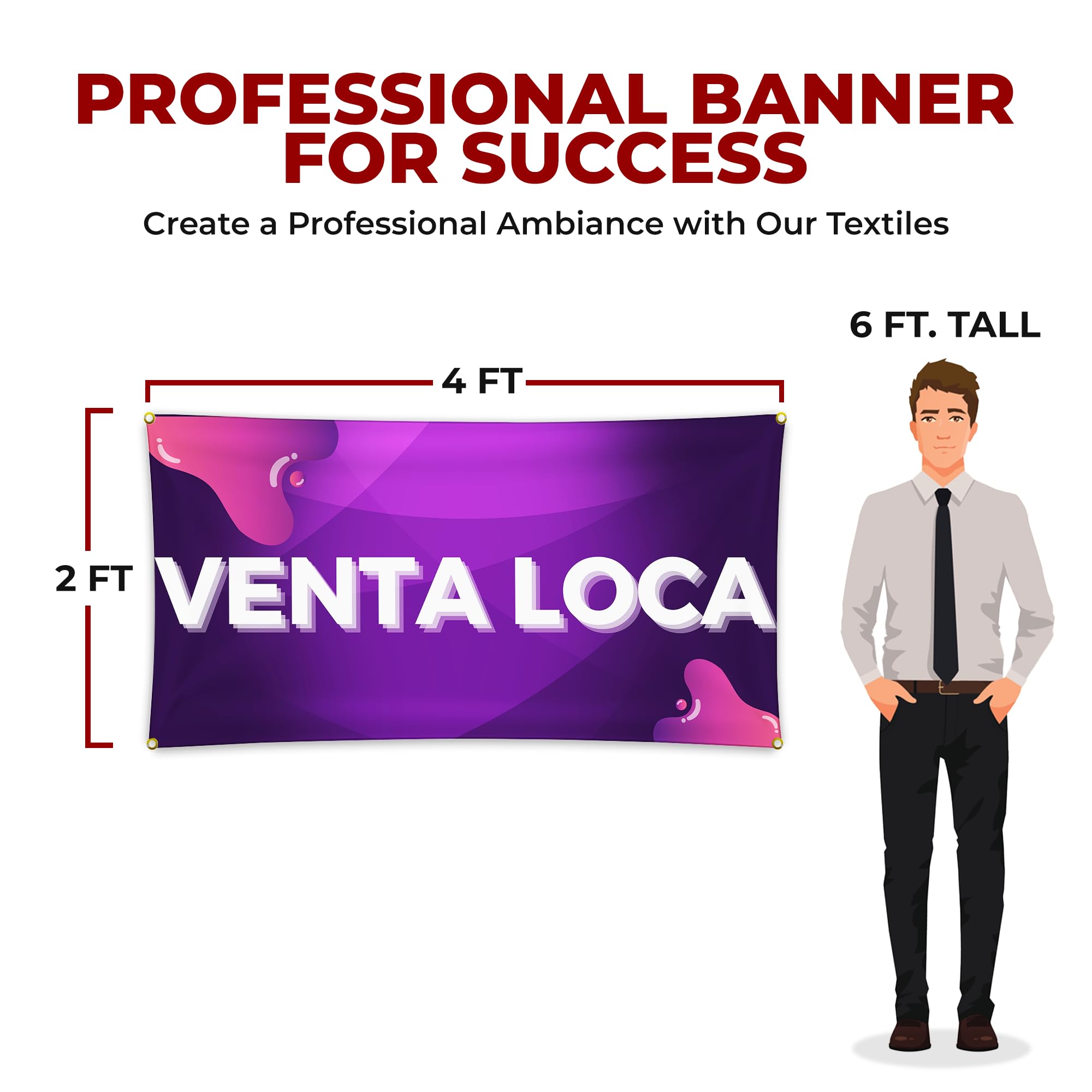 Venta Loca Large Banner