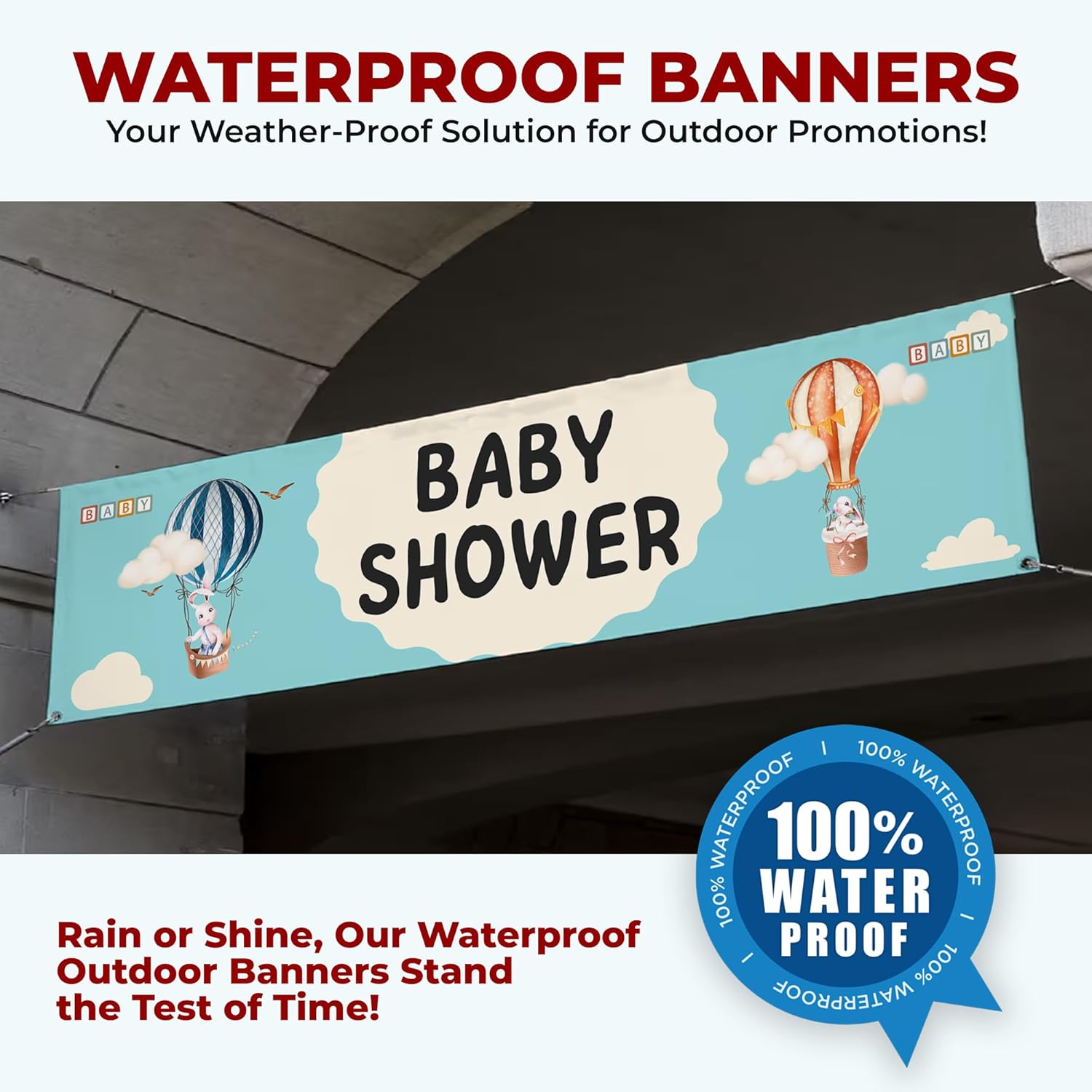 Baby Shower Large Banner