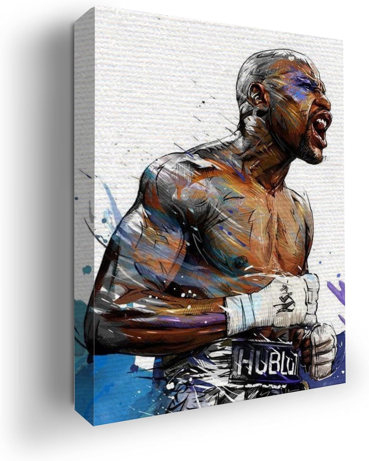 Floyd Mayweather Wall Canvas Set of 1