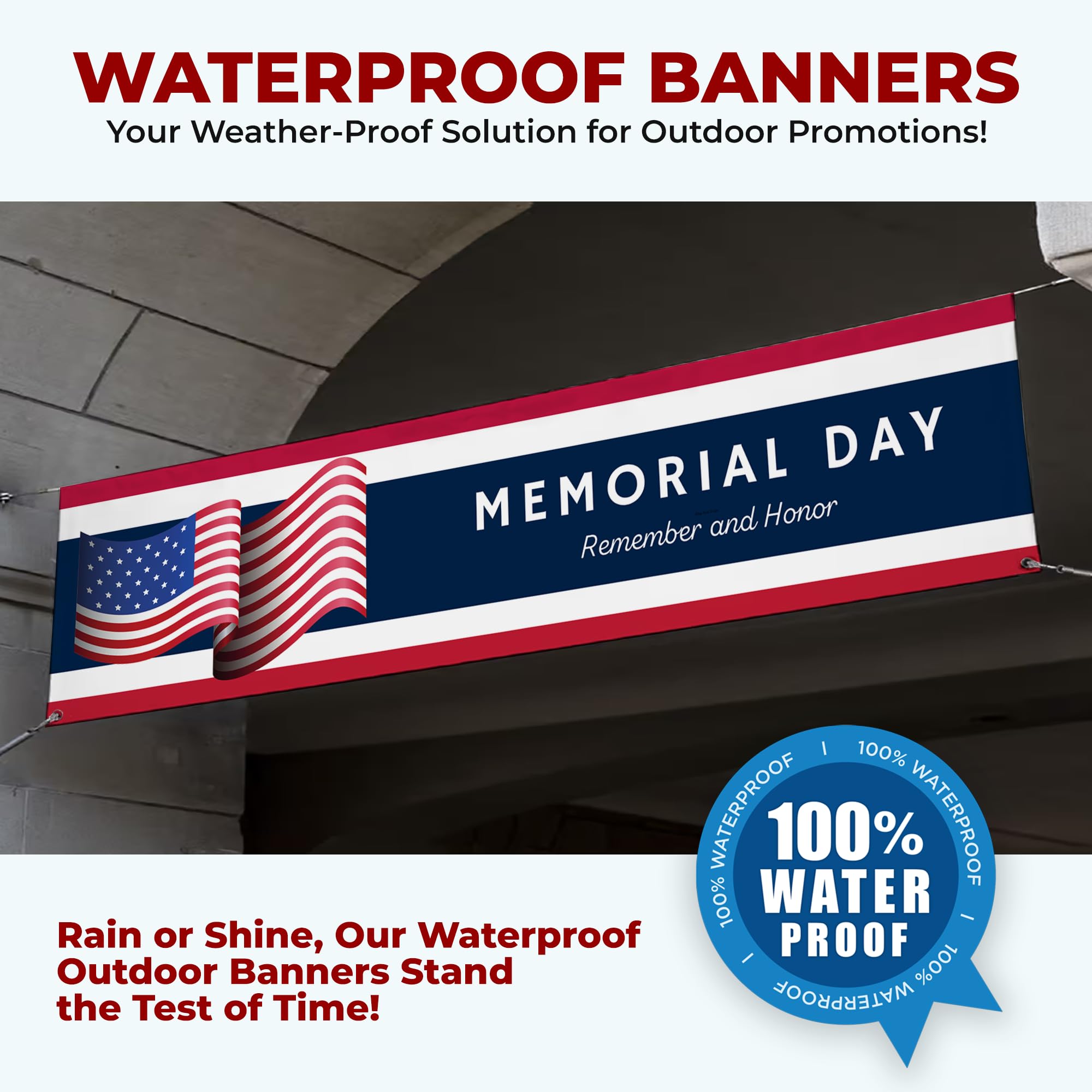 Memorial Day Large Banner