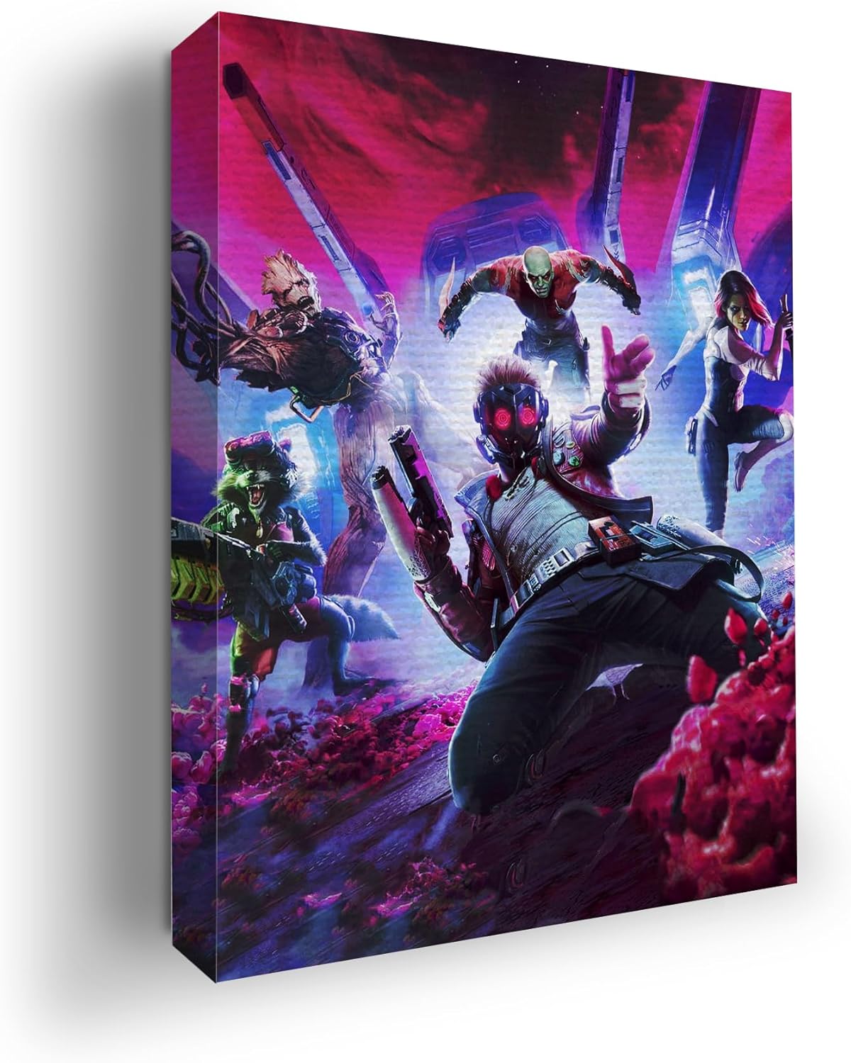 Guardians of Galaxy Wall Canvas