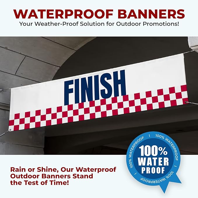 Finish Large Banner