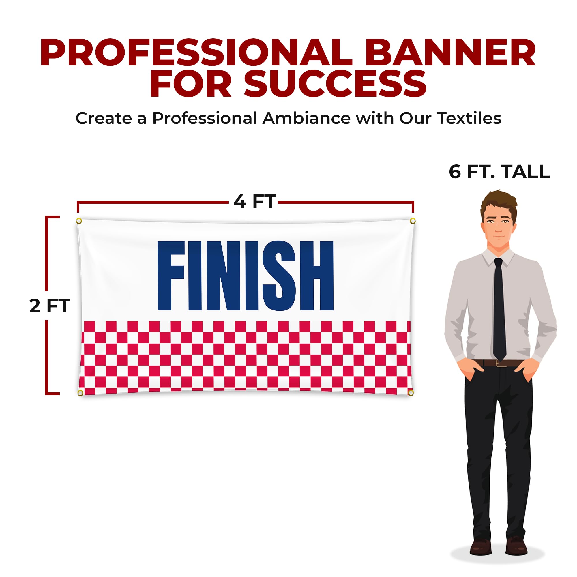 Finish Large Banner