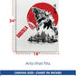 Godzilla Wall Canvas Set of 1 Set of 1 - 18x24