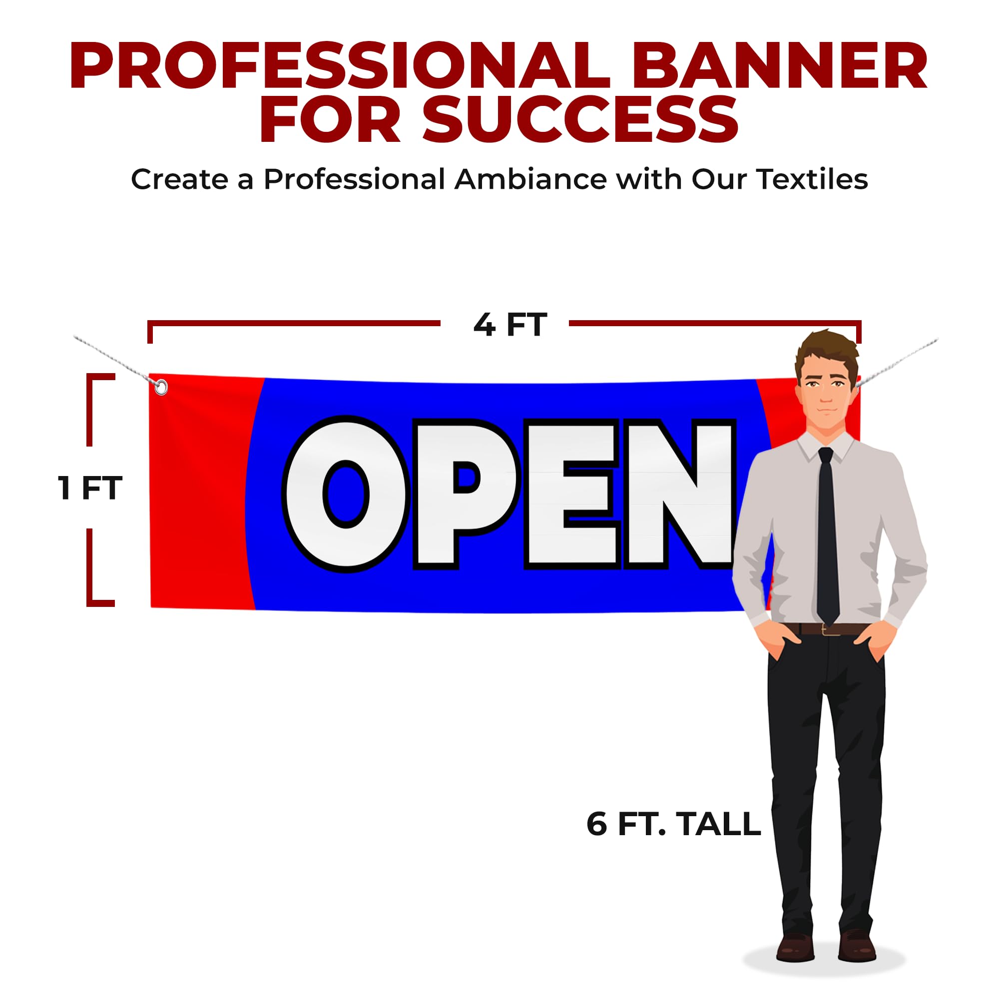 Open Large Banner