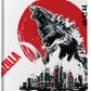 Godzilla Wall Canvas Set of 1