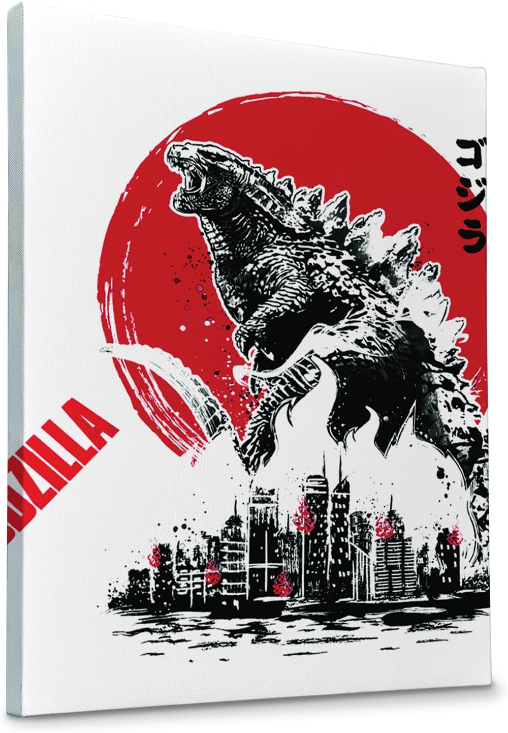 Godzilla Wall Canvas Set of 1