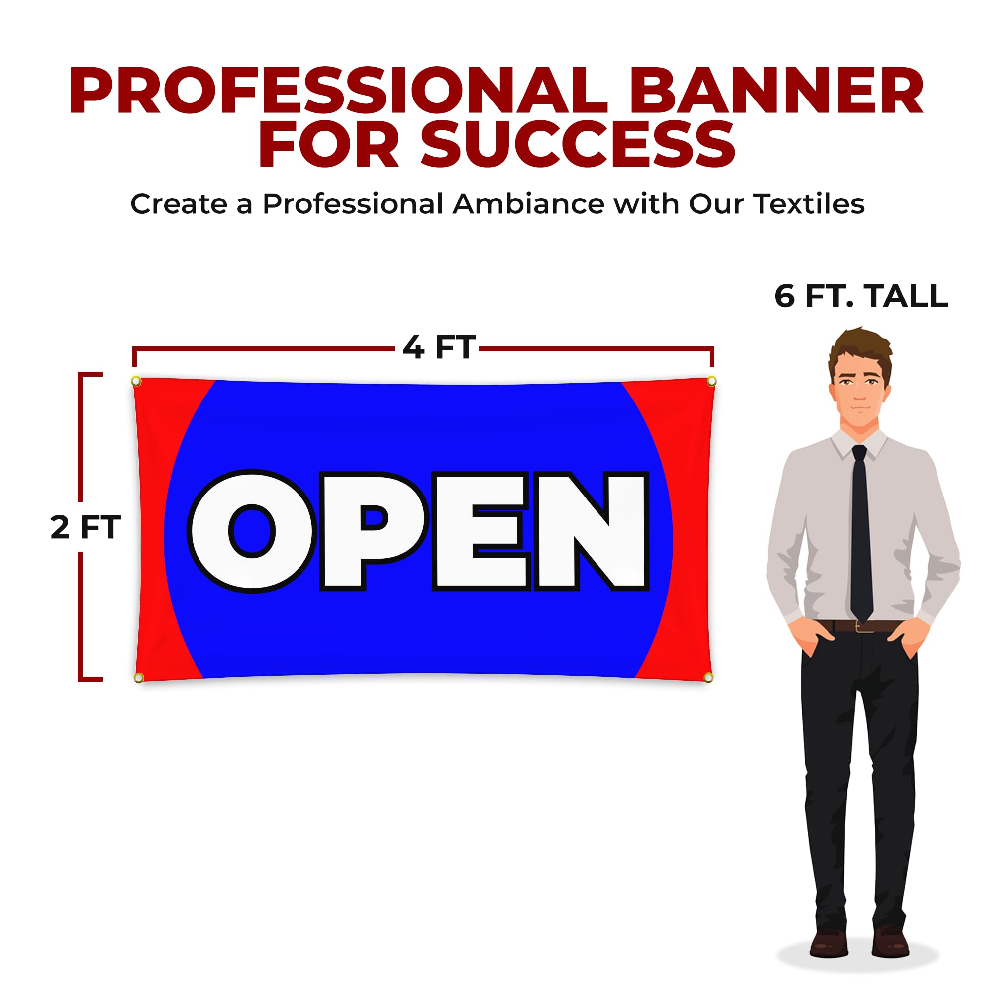 Open Large Banner