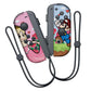 Mario & Princess Nintendo Switch Joycons with Advanced Permanent Hydro-Dip Technology.