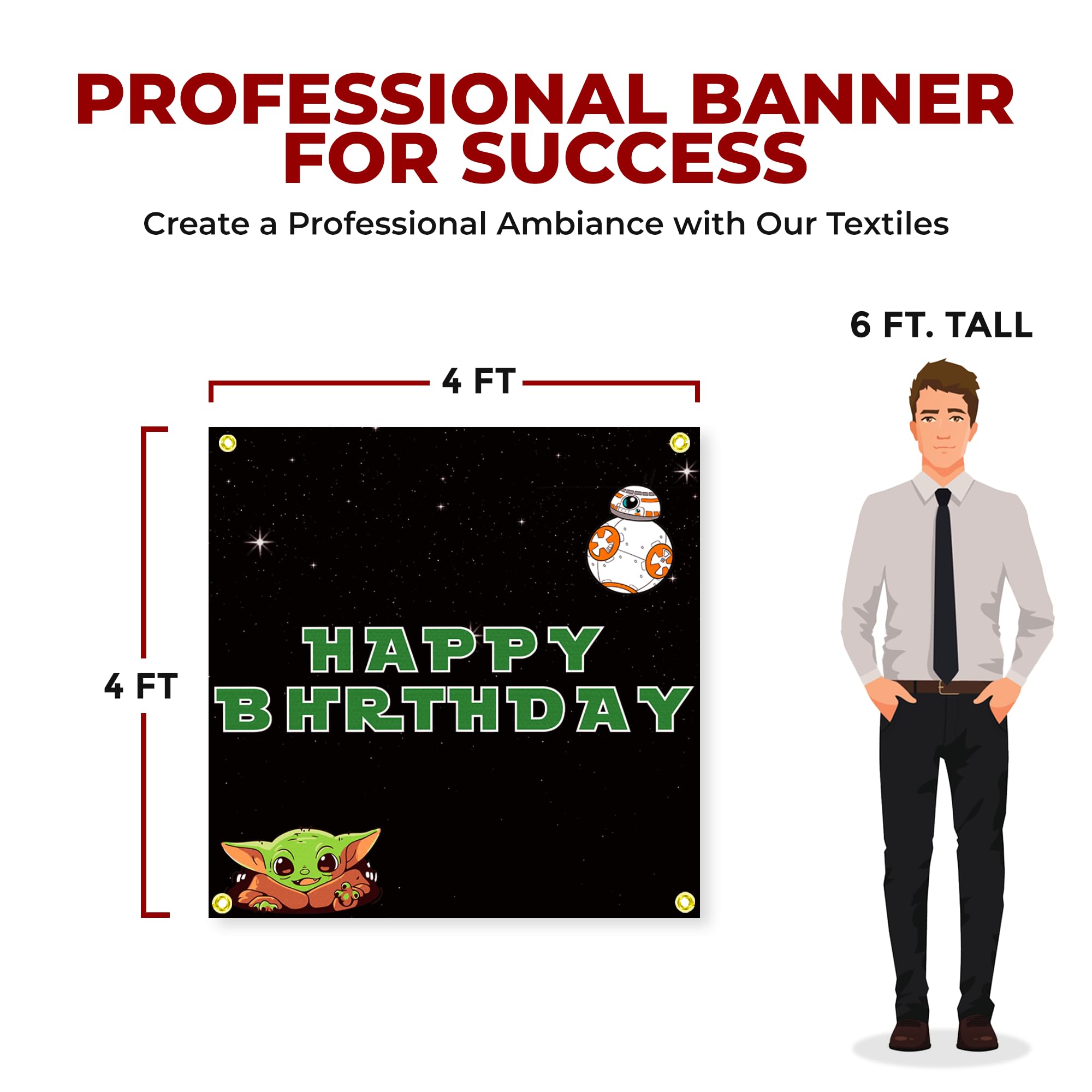 Star Wars Birthday Large Banner