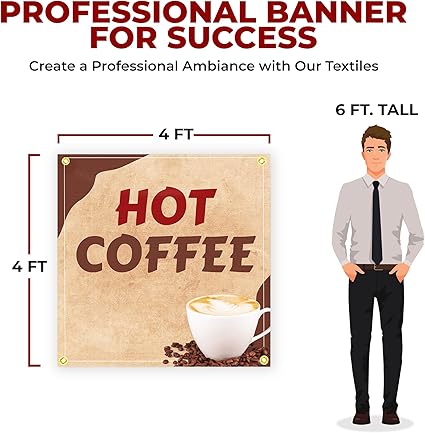 Hot Coffee Large Banner