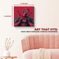 Dead Pool Wall Canvas Set of 1 - 14x14