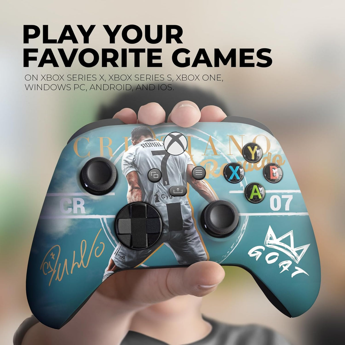 Xbox Controller Football CR7 Ronaldo Custom Xbox Series X Controller | Dream Controller