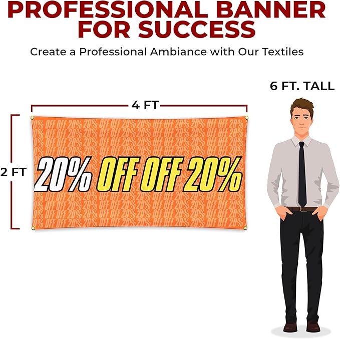 20% Off Large Banner