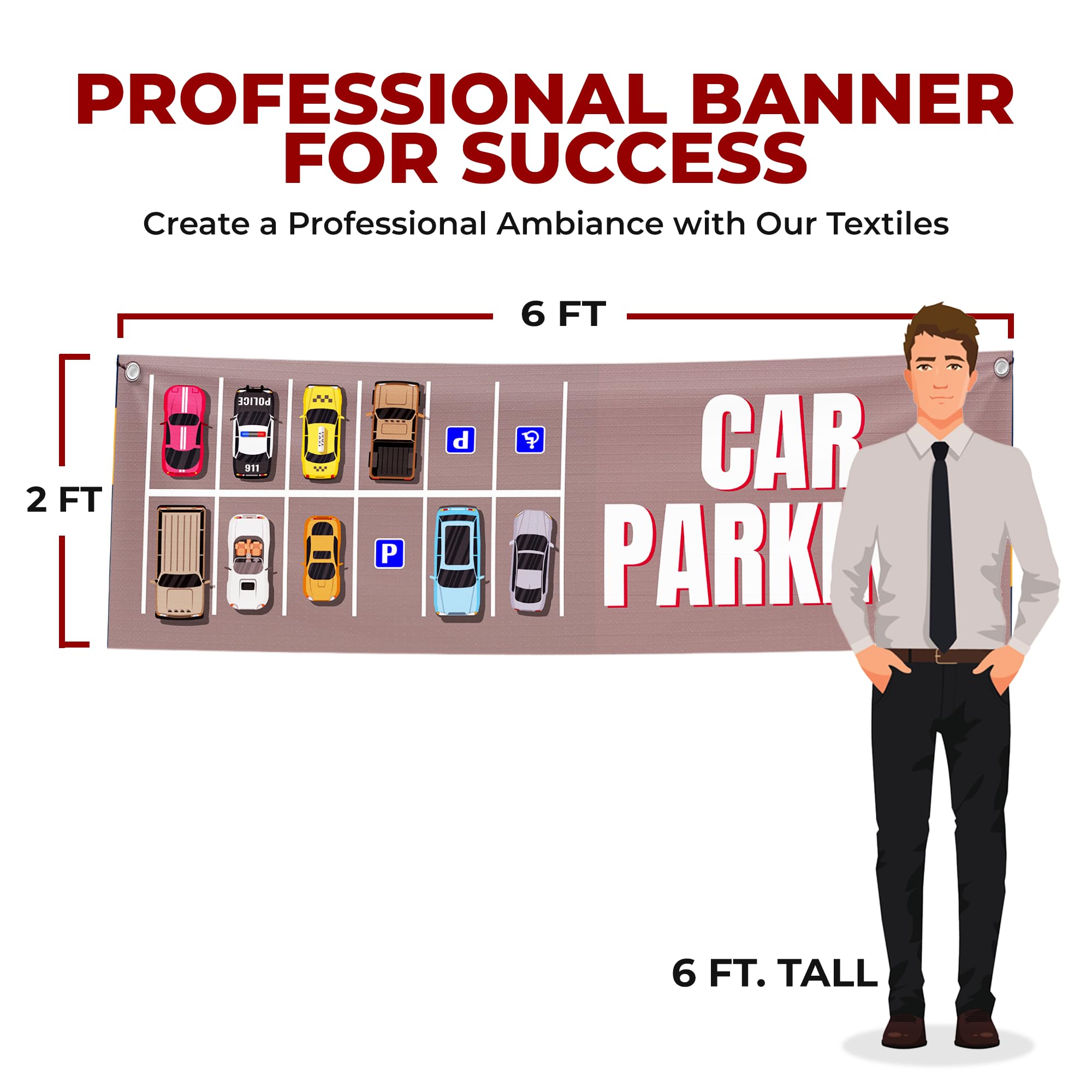 Car Parking Large Banner