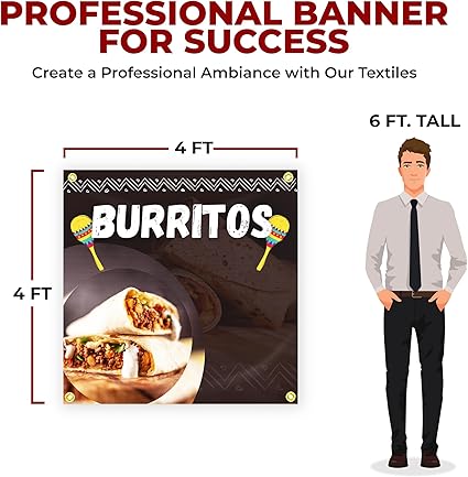 Burritos Large Banner