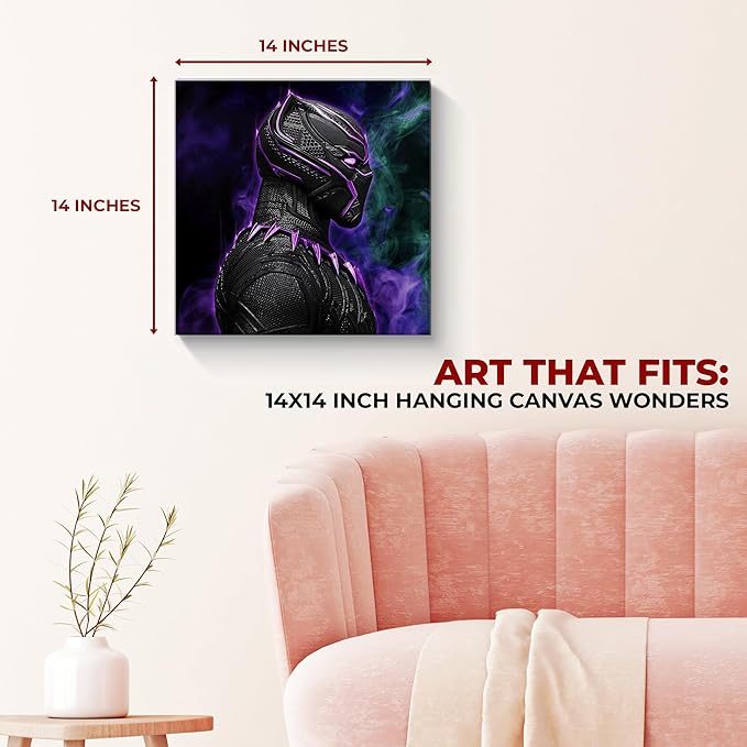 Black Panther Wall Canvas