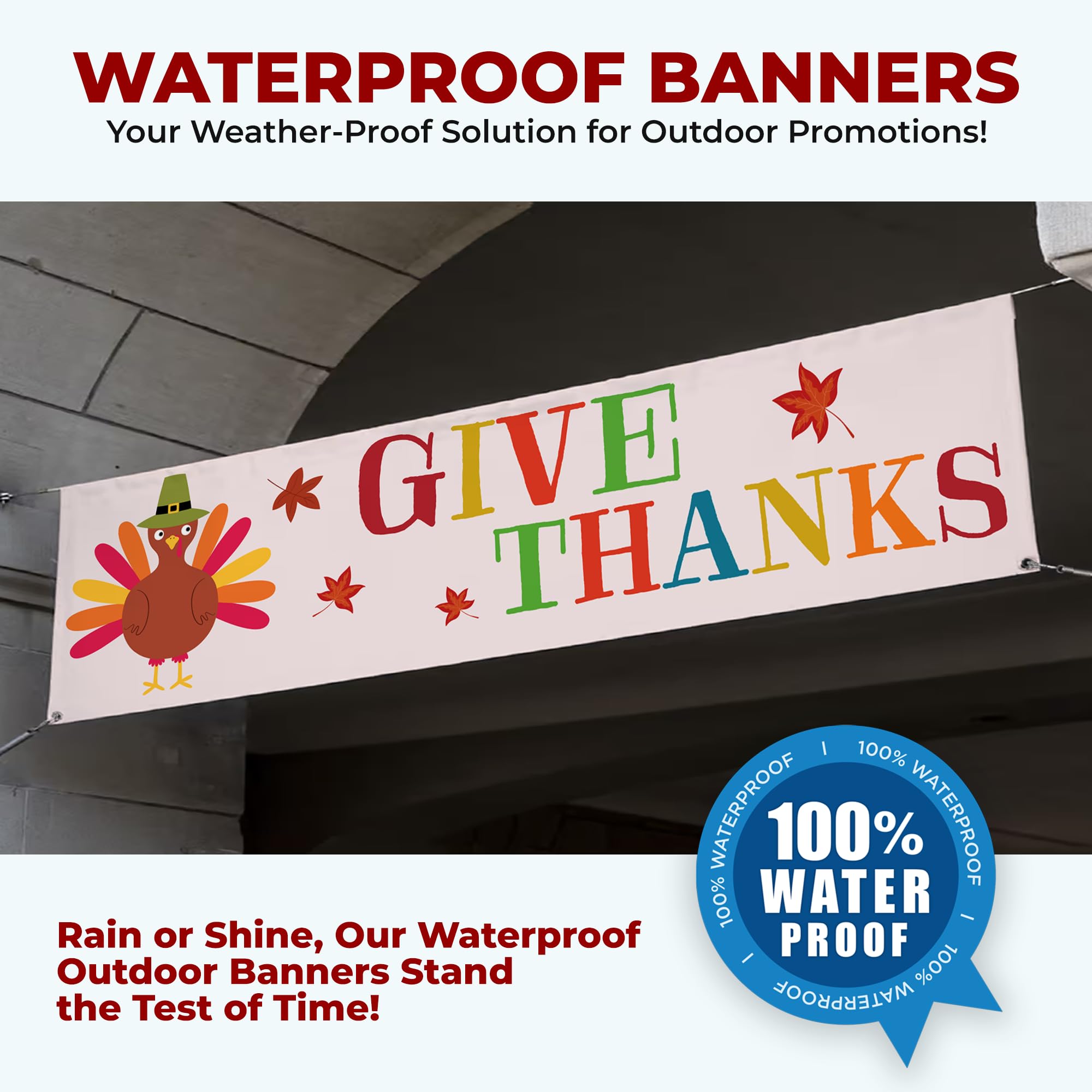 Thanks Giving Large Banner