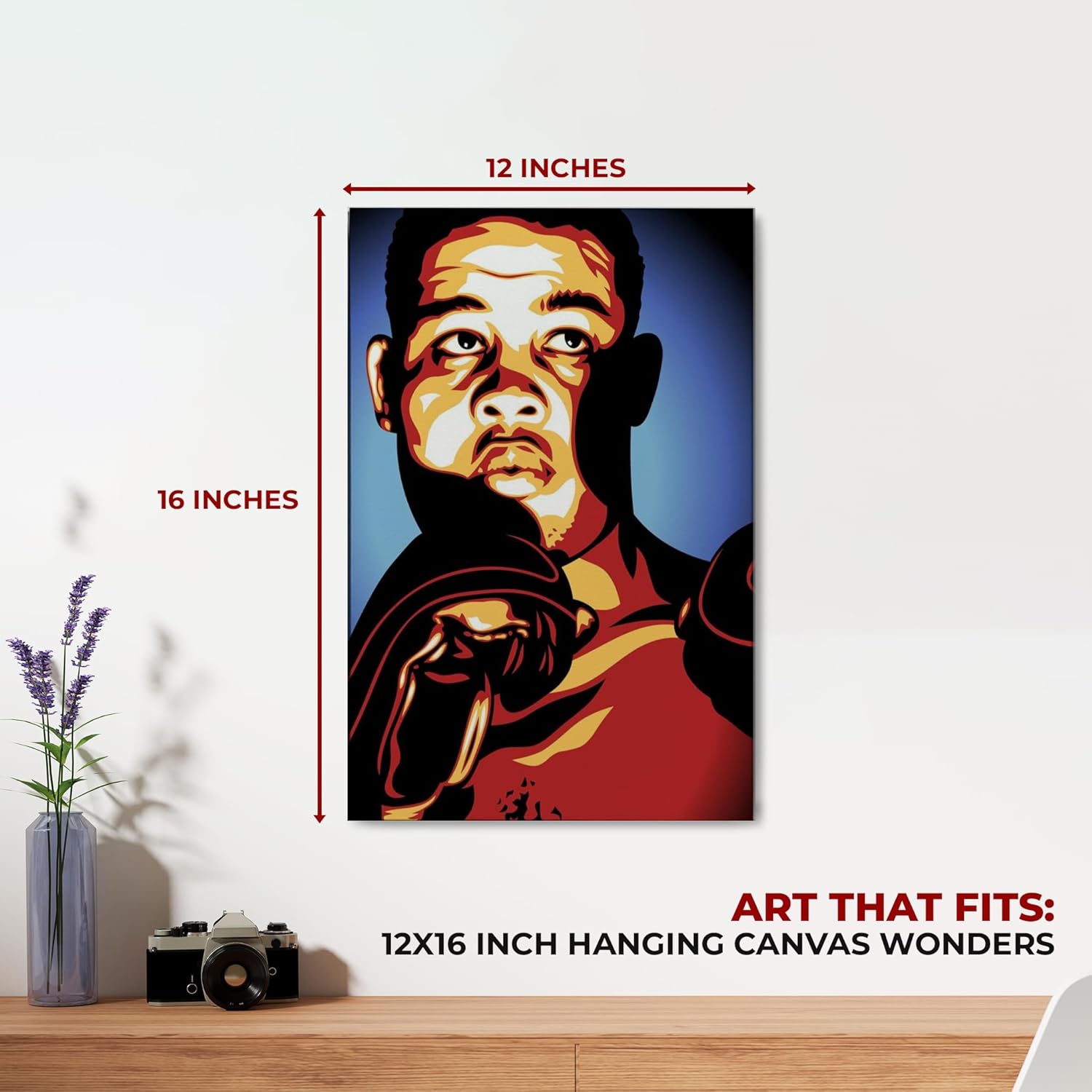 Joe Louis Wall Canvas Set of 1