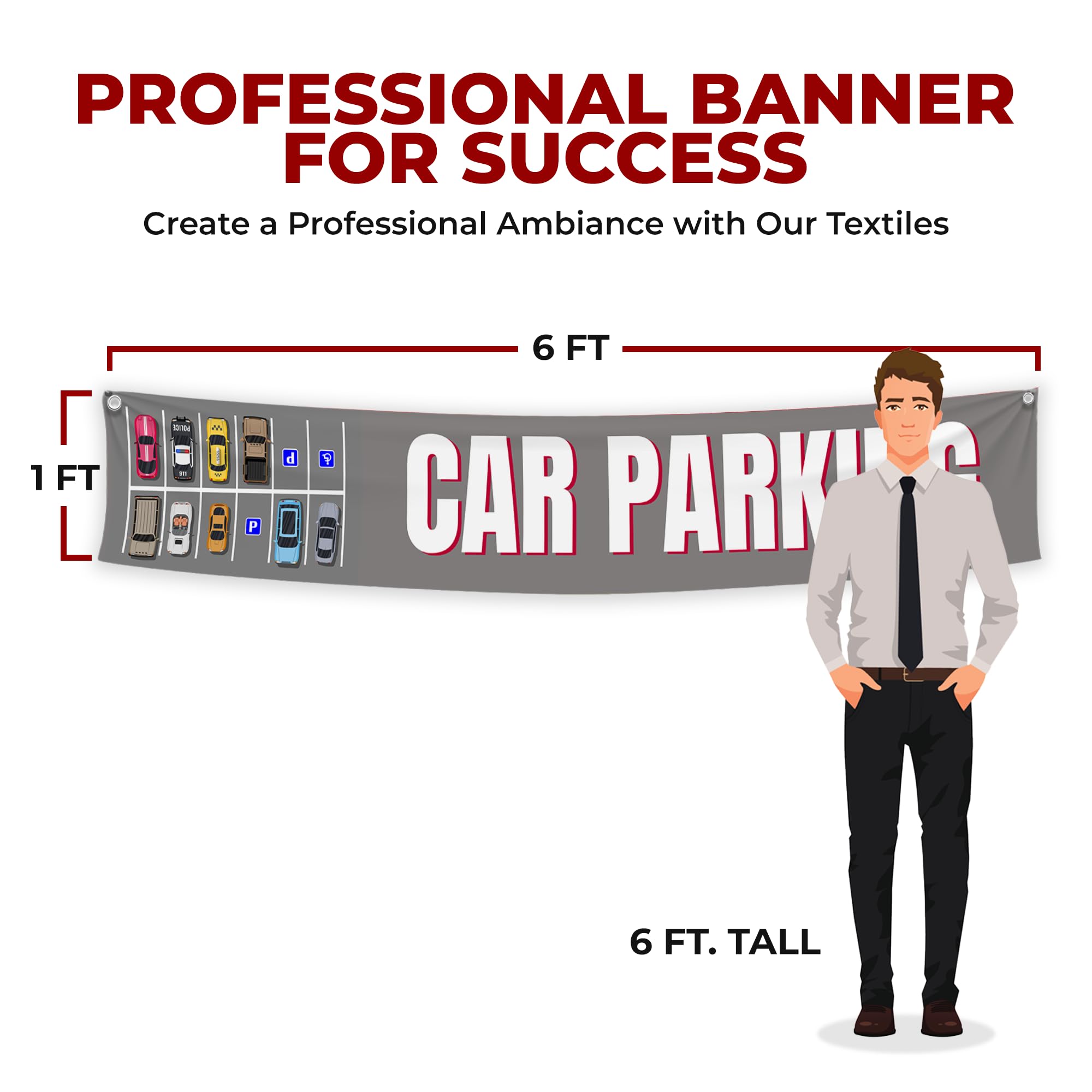 Car Parking Large Banner