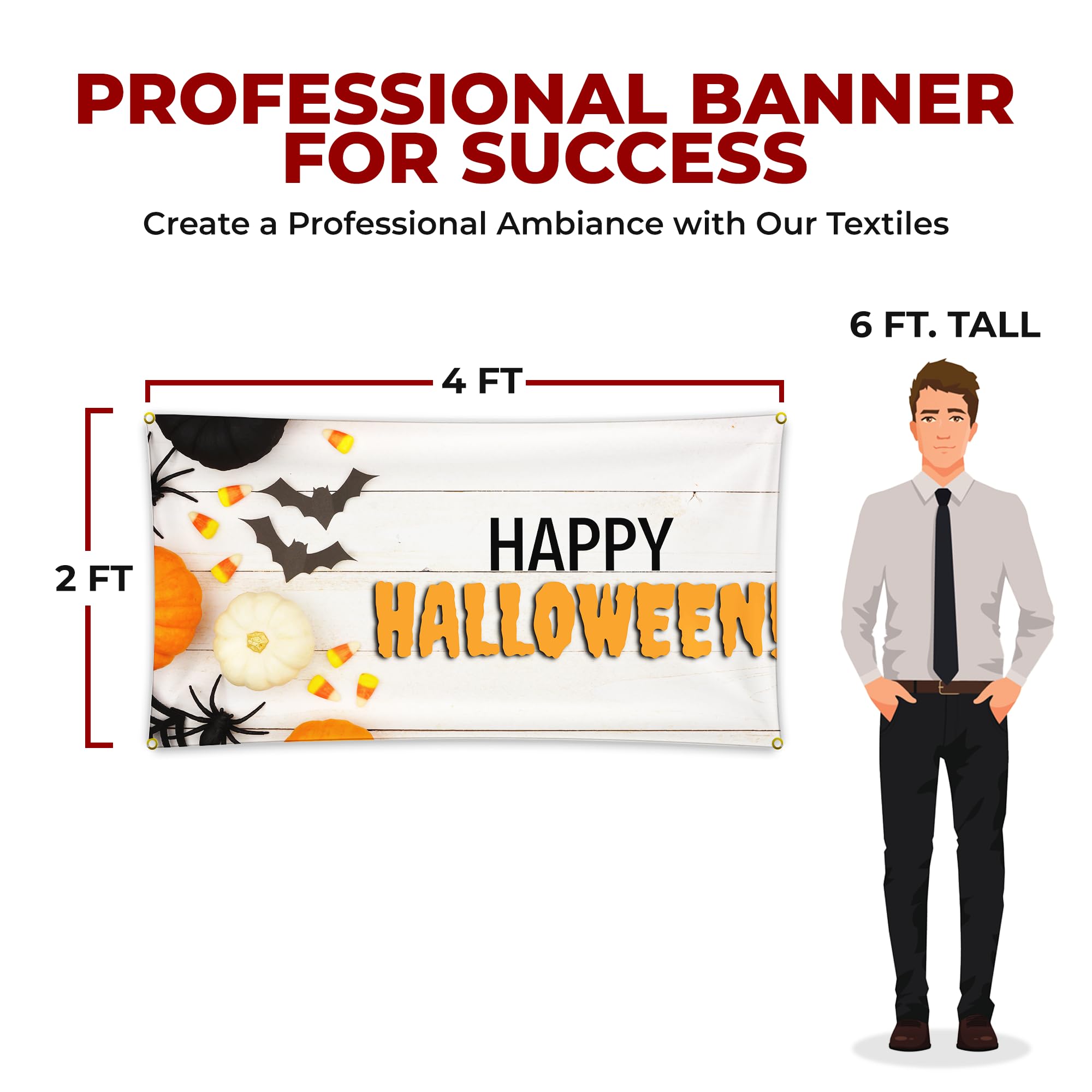 Happy Halloween Large Banner