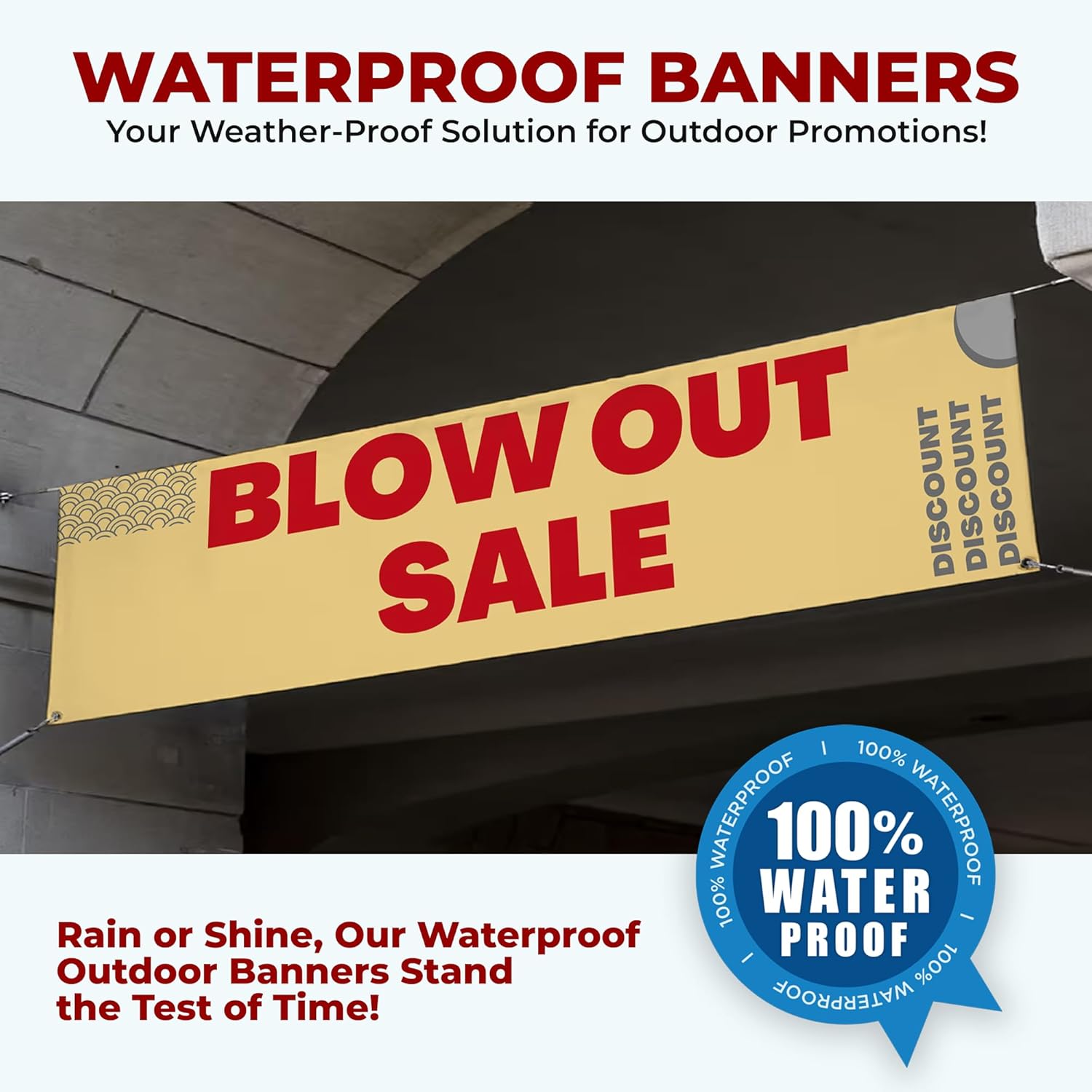 Blow Out Sale Large Banner