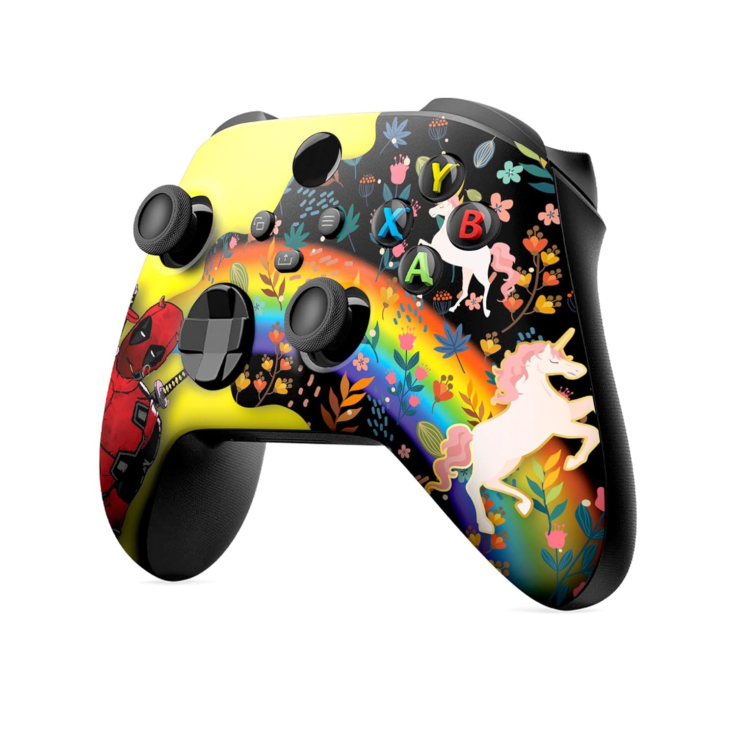 Deadpool & Unicorn Custom X-box Series X Controller