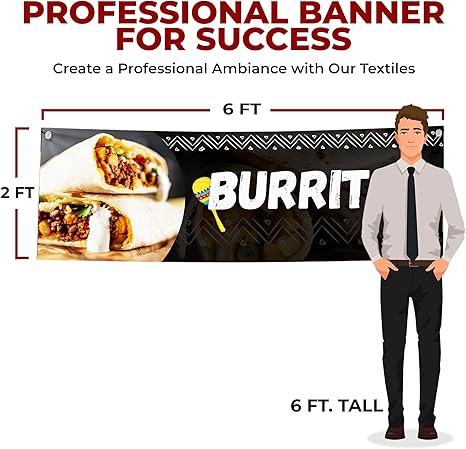 Burritos Large Banner