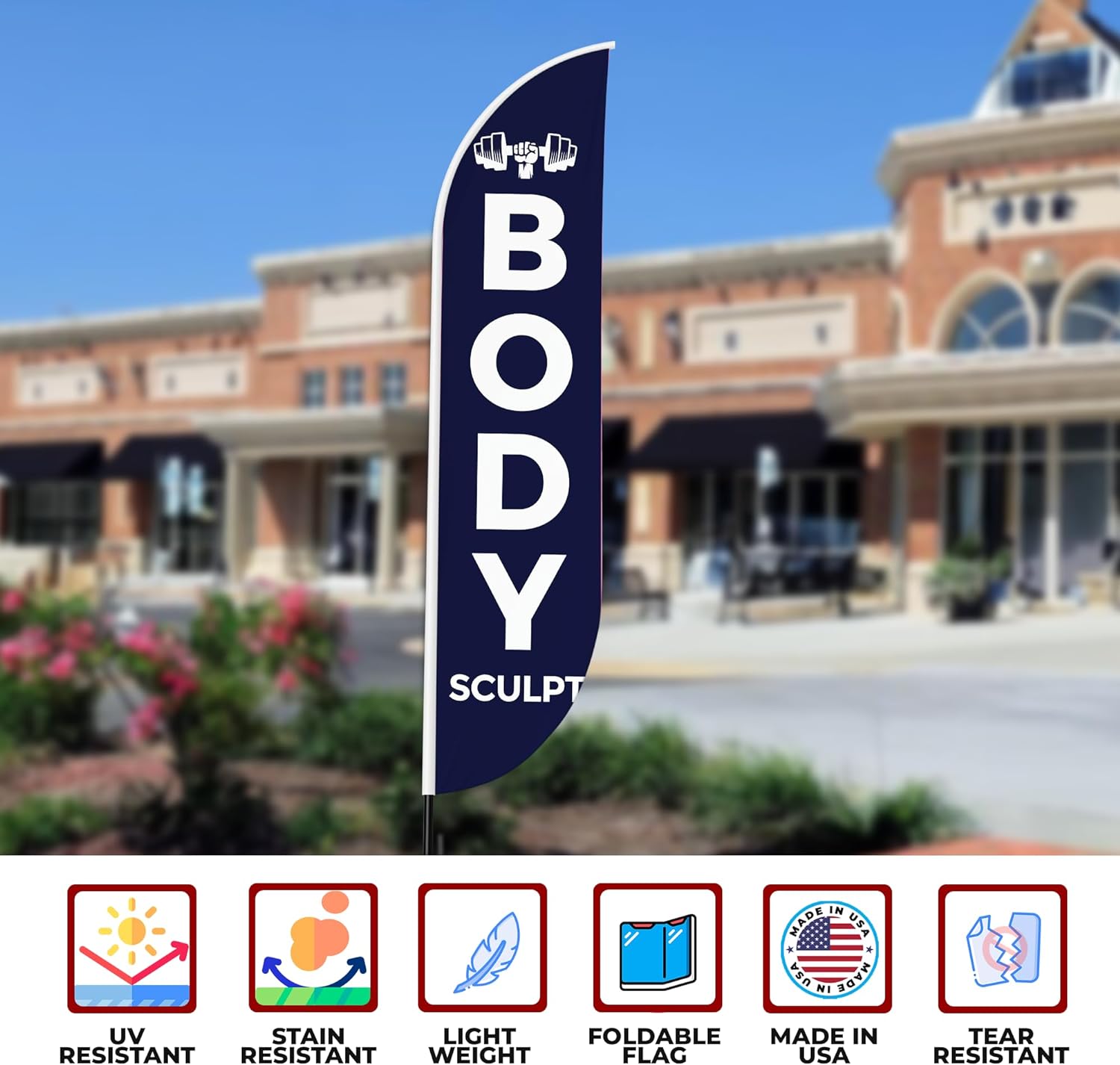 Body Sculpt Feather Flag / Swooper Flag