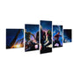 Guardians of Galaxy Wall Canvas Set of 5 - 40x20