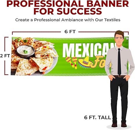 Mexican Food Large Banner