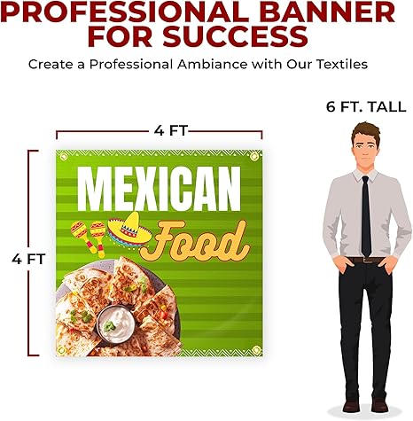 Mexican Food Large Banner