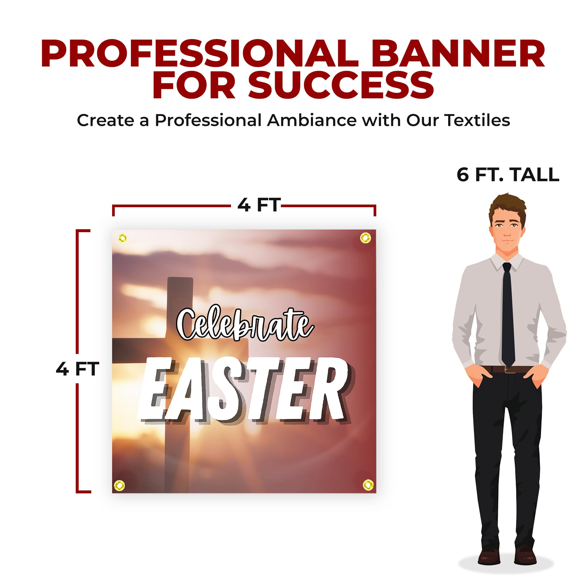 Celebrate Easter Large Banner